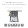 StarTech.com 4-Port 2.5Gbps NBASE-T PCIe Network Card, Intel I225-V,