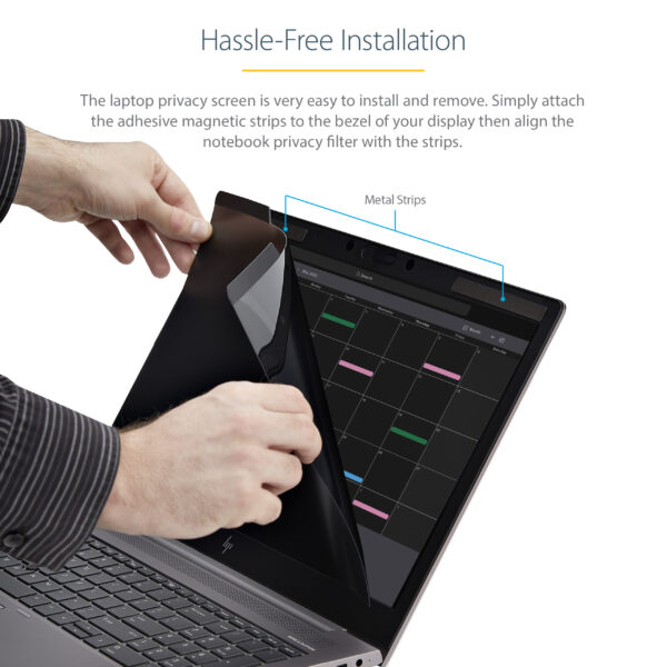 StarTech.com Laptop Privacy Screen for 15.6" Notebook - Magnetic StarTech.com Laptop Privacy Screen for 15.6" Notebook - Magnetic