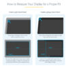 StarTech.com Monitor Privacy Screen for 32 inch PC Display - Computer