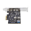 StarTech.com 5-Port USB PCIe Card, USB 3.2 10Gbps, PCI Express Card StarTech.com 5-Port USB PCIe Card, USB 3.2 10Gbps, PCI Express Card