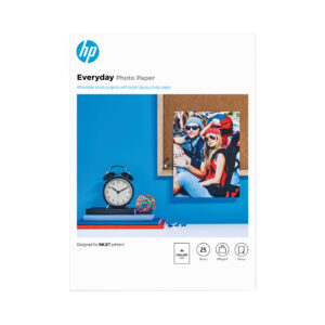 HP Everyday Photo Paper, Glossy, 200 g/m2, A4 (210 x 297 mm), 25