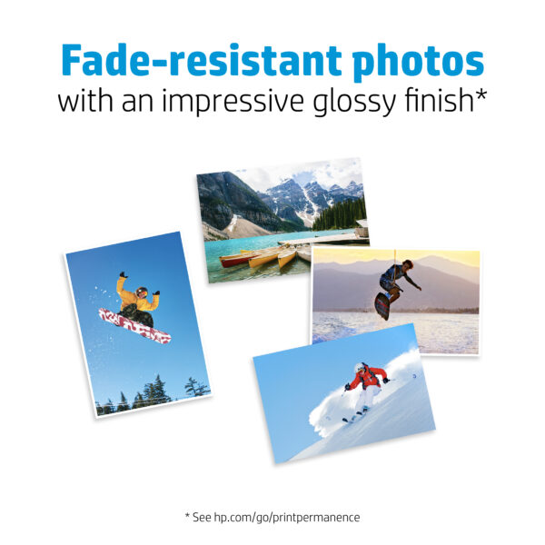 HP Advanced Photo Paper Glossy 250 g/m2 10 x 15 cm (101 x 152 mm) 25