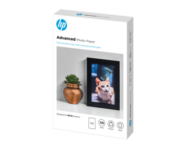 HP Advanced Photo Paper Glossy 250 g/m2 10 x 15 cm (101 x 152 mm) 100