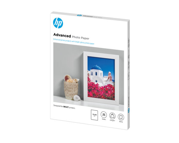 HP Advanced Photo Paper, Glossy, 250 g/m2, 13 x 18 cm (127 x 178 mm), HP Advanced Photo Paper, Glossy, 250 g/m2, 13 x 18 cm (127 x 178 mm),