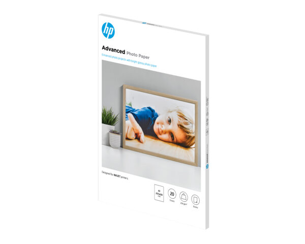 HP Advanced Photo Paper Glossy 250 g/m2 A3 (297 x 420 mm) 20 sheets HP Advanced Photo Paper Glossy 250 g/m2 A3 (297 x 420 mm) 20 sheets