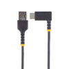 StarTech.com 3ft (1m) USB A to C Charging Cable Right Angle - Heavy StarTech.com 1ft (30cm) USB A to C Charging Cable Right Angle - Heavy