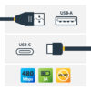 StarTech.com 1ft (30cm) USB A to C Charging Cable Right Angle - Heavy StarTech.com 1ft (30cm) USB A to C Charging Cable Right Angle - Heavy