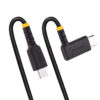 StarTech.com 6ft (2m) USB C Charging Cable Right Angle - 60W PD 3A StarTech.com 6ft (2m) USB C Charging Cable Right Angle - 60W PD 3A