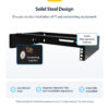 StarTech.com 2U Wall Mount Network Rack - 14In. Deep (Low Profile) StarTech.com 2U Wall Mount Network Rack - 14In. Deep (Low Profile)