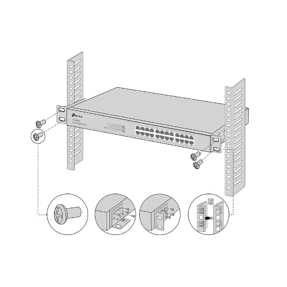 TP-Link Omada 19-inch Switches Rack Mount Kit