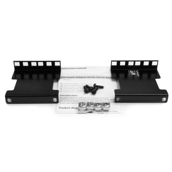 StarTech.com 2U Server Rack Depth Extender Adapter Kit with 4” StarTech.com 2U Server Rack Depth Extender Adapter Kit with 4”