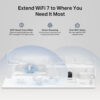 TP-Link BE3600 Network transmitter & receiver White 2500 Mbit/s TP-Link BE3600 Network transmitter & receiver White 2500 Mbit/s