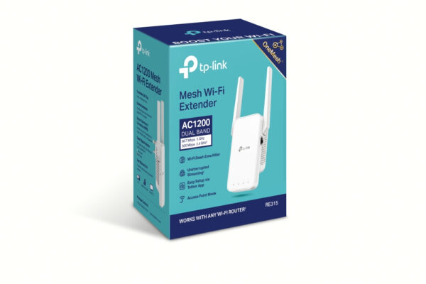 TP-Link AC1200 Mesh Wi-Fi Range Extender TP-Link AC1200 Mesh Wi-Fi Range Extender