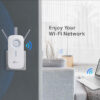TP-Link RE450 network extender Network transmitter White 10, 100, TP-Link RE450 network extender Network transmitter White 10, 100,