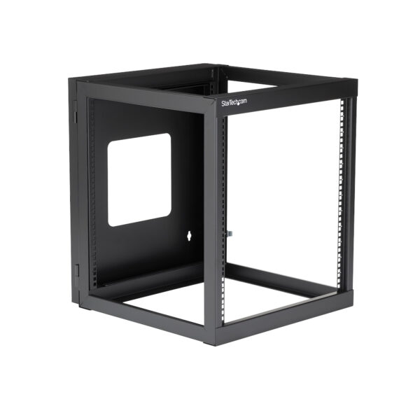 StarTech.com 12U Hinged Open Frame Wall-Mount Server Rack - 22 in. StarTech.com 12U Hinged Open Frame Wall-Mount Server Rack - 22 in.
