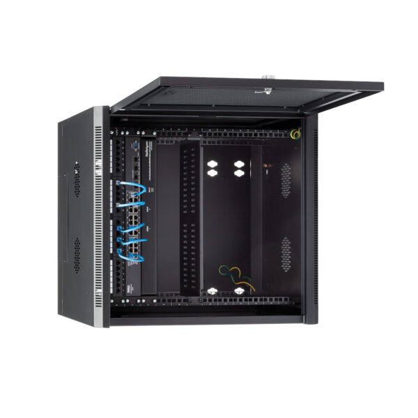 StarTech.com 4-Post 12U Wall Mount Network Cabinet with 1U Shelf, 19" StarTech.com 4-Post 12U Wall Mount Network Cabinet with 1U Shelf, 19"