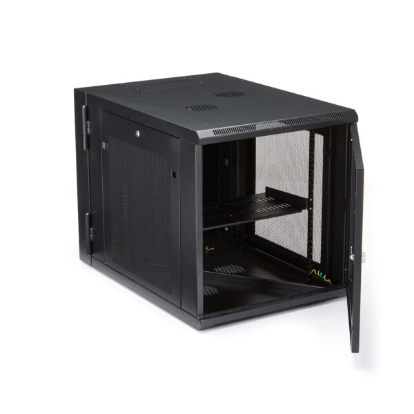 StarTech.com 4-Post 12U Wall Mount Network Cabinet with 1U Shelf, 19" StarTech.com 4-Post 12U Wall Mount Network Cabinet with 1U Shelf, 19"