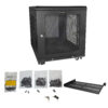 StarTech.com 4-Post 12U Server Rack Cabinet, Lockable 19" Data Rack StarTech.com 4-Post 12U Server Rack Cabinet, Lockable 19" Data Rack