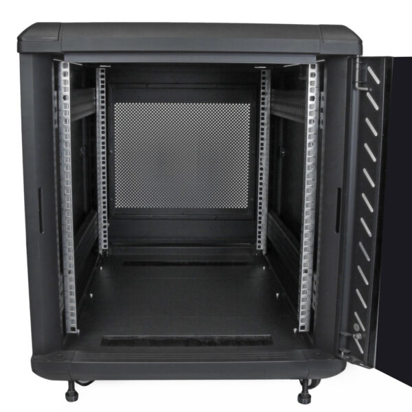 StarTech.com 4-Post 12U Server Rack Cabinet, Lockable 19" Data Rack StarTech.com 4-Post 12U Server Rack Cabinet, Lockable 19" Data Rack