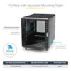 StarTech.com 4-Post 12U Server Rack Cabinet, Lockable 19" Data Rack StarTech.com 4-Post 12U Server Rack Cabinet, Lockable 19" Data Rack