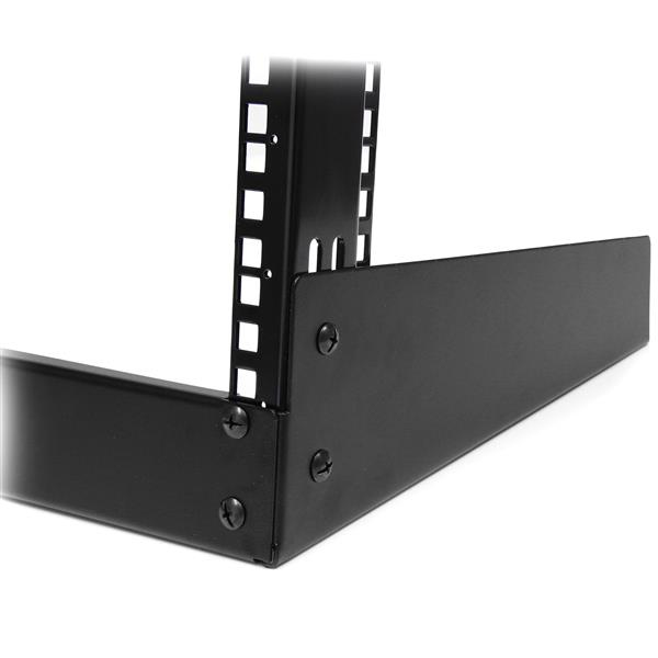 StarTech.com 2-Post 12U Desktop Server Rack, Small Open Frame 19in StarTech.com 2-Post 12U Desktop Server Rack, Small Open Frame 19in