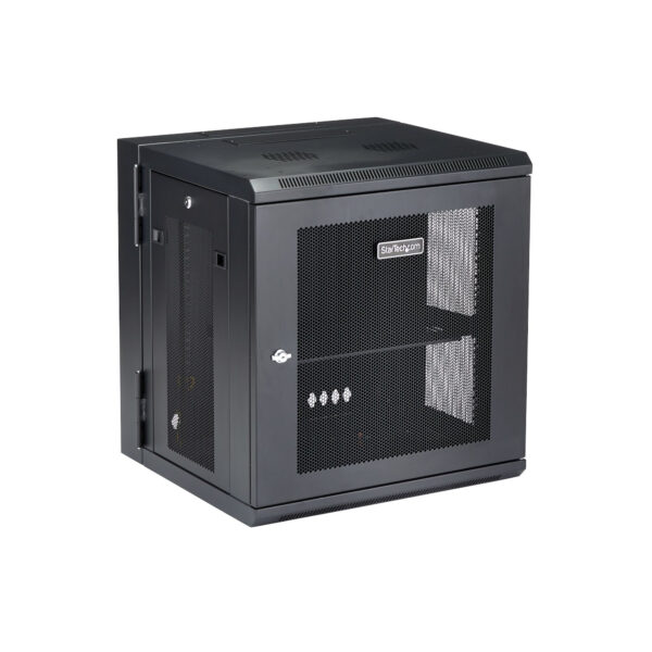StarTech.com 4-Post 12U Wall Mount Network Cabinet with 1U Shelf, 19" StarTech.com 4-Post 12U Wall Mount Network Cabinet with 1U Shelf, 19"