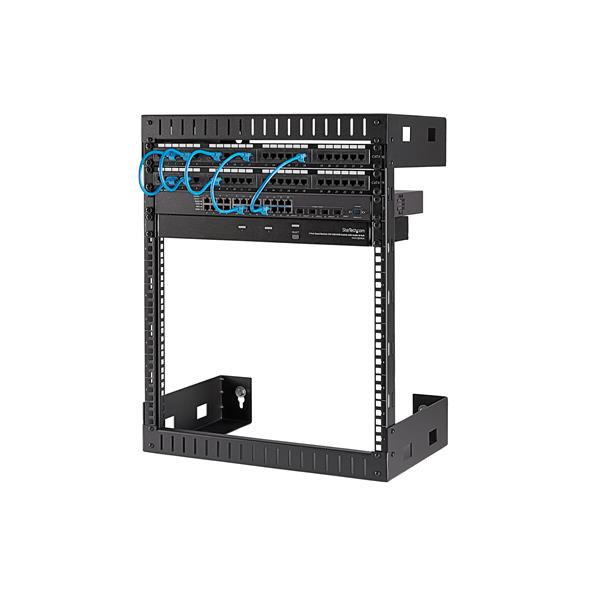 StarTech.com 12U 19" Wall Mount Network Rack - 12" Deep 2 Post Open StarTech.com 12U 19" Wall Mount Network Rack - 12" Deep 2 Post Open