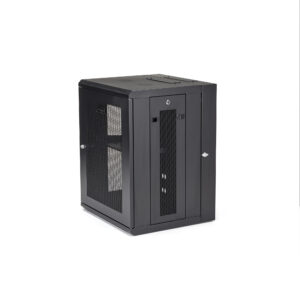 StarTech.com 4-Post 15U Wall Mount Network Cabinet with 1U Shelf, 19" StarTech.com 4-Post 15U Wall Mount Network Cabinet with 1U Shelf, 19"