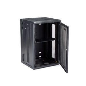 StarTech.com 4-Post 18U Wall Mount Network Cabinet with 1U Shelf, 19" StarTech.com 4-Post 18U Wall Mount Network Cabinet with 1U Shelf, 19"