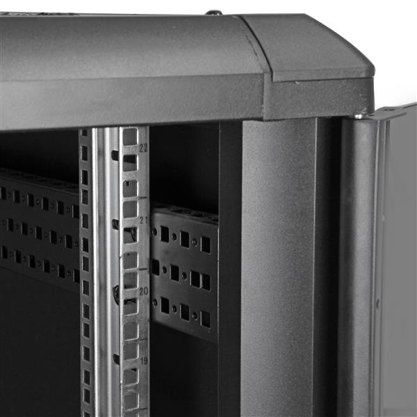 StarTech.com 4-Post 22U Server Rack Cabinet, Lockable 19" Data Rack StarTech.com 4-Post 22U Server Rack Cabinet, Lockable 19" Data Rack