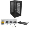 StarTech.com 4-Post 24U Server Rack Cabinet, Lockable 19" Data Rack StarTech.com 4-Post 25U Server Rack Cabinet, Lockable 19" Data Rack