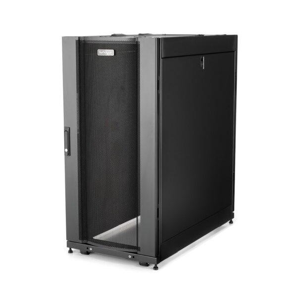 StarTech.com 4-Post 25U Server Rack Cabinet, Lockable 19" Data Rack StarTech.com 4-Post 25U Server Rack Cabinet, Lockable 19" Data Rack
