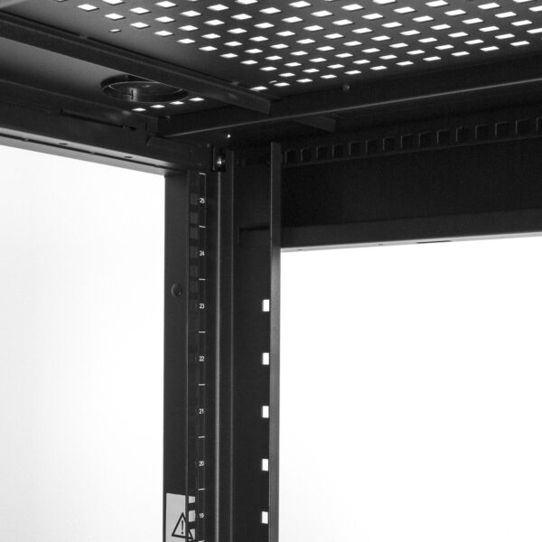 StarTech.com 4-Post 25U Server Rack Cabinet, Lockable 19" Data Rack StarTech.com 4-Post 25U Server Rack Cabinet, Lockable 19" Data Rack