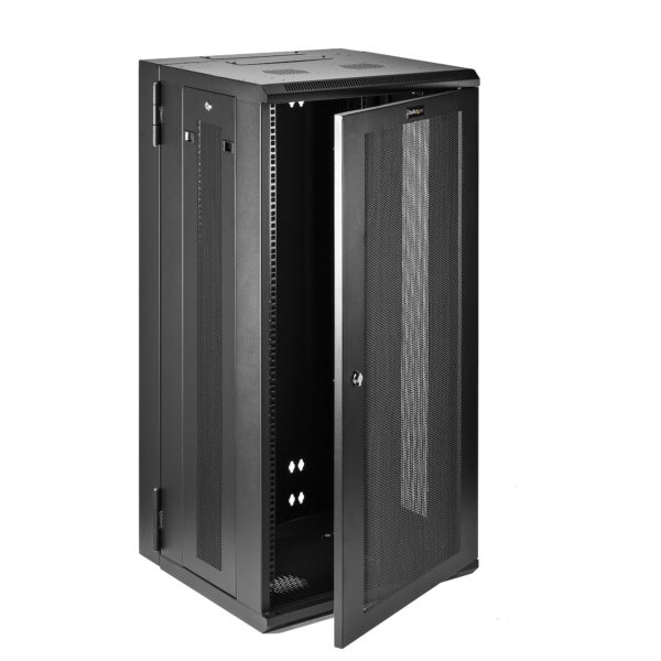 StarTech.com 4-Post 26U Wall Mount Network Cabinet with 1U Shelf, 19" StarTech.com 4-Post 26U Wall Mount Network Cabinet with 1U Shelf, 19"