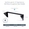 StarTech.com 3U 19” Wall Mount Vertical Rack Bracket, Wall Mount StarTech.com 3U 19” Wall Mount Vertical Rack Bracket, Wall Mount