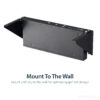 StarTech.com 4U 19in Steel Vertical Wall Mount Equipment Rack Bracket StarTech.com 4U 19in Steel Vertical Wall Mount Equipment Rack Bracket