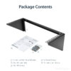 StarTech.com 4U 19in Steel Vertical Wall Mount Equipment Rack Bracket StarTech.com 4U 19in Steel Vertical Wall Mount Equipment Rack Bracket