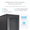 StarTech.com 4-Post 42U Server Rack Cabinet, 19" Data Rack Cabinet StarTech.com 4-Post 42U Server Rack Cabinet, 19" Data Rack Cabinet