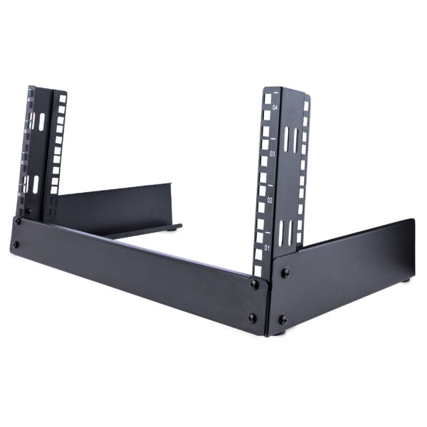 StarTech.com 2-Post 4U Desktop Server Rack, Small Open Frame 19in StarTech.com 2-Post 4U Desktop Server Rack, Small Open Frame 19in