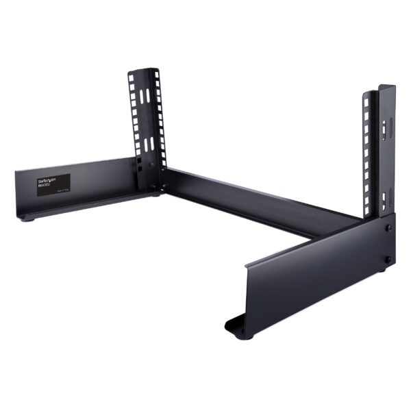 StarTech.com 2-Post 4U Desktop Server Rack, Small Open Frame 19in StarTech.com 2-Post 4U Desktop Server Rack, Small Open Frame 19in