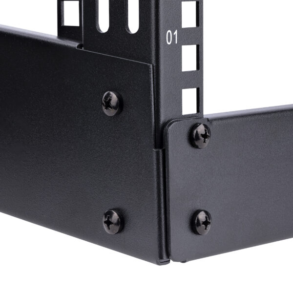 StarTech.com 2-Post 4U Desktop Server Rack, Small Open Frame 19in StarTech.com 2-Post 4U Desktop Server Rack, Small Open Frame 19in