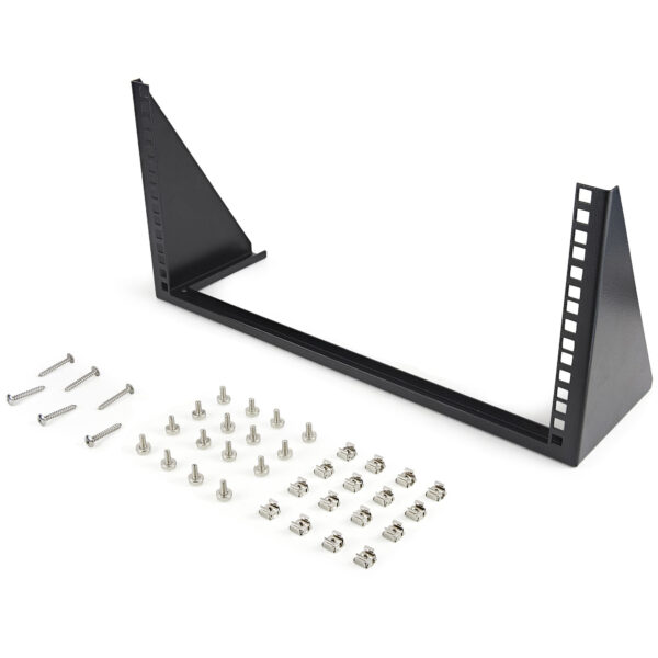 StarTech.com 5U Vertical Wall Mount Rack - 19in Low Profile Open Wall StarTech.com 5U Vertical Wall Mount Rack - 19in Low Profile Open Wall