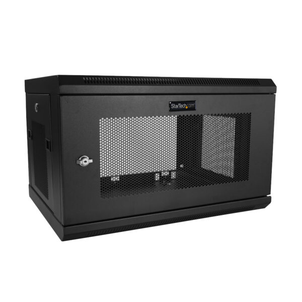 StarTech.com 2-Post 6U Wall Mount Network Cabinet with 1U Shelf, 19" StarTech.com 2-Post 6U Wall Mount Network Cabinet with 1U Shelf, 19"