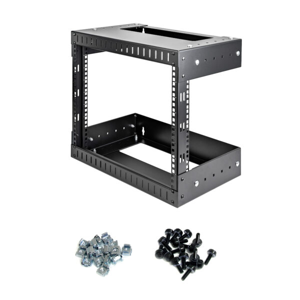 StarTech.com 8U 19" Wall Mount Network Rack - Adjustable Depth 12-20" StarTech.com 8U 19" Wall Mount Network Rack - Adjustable Depth 12-20"