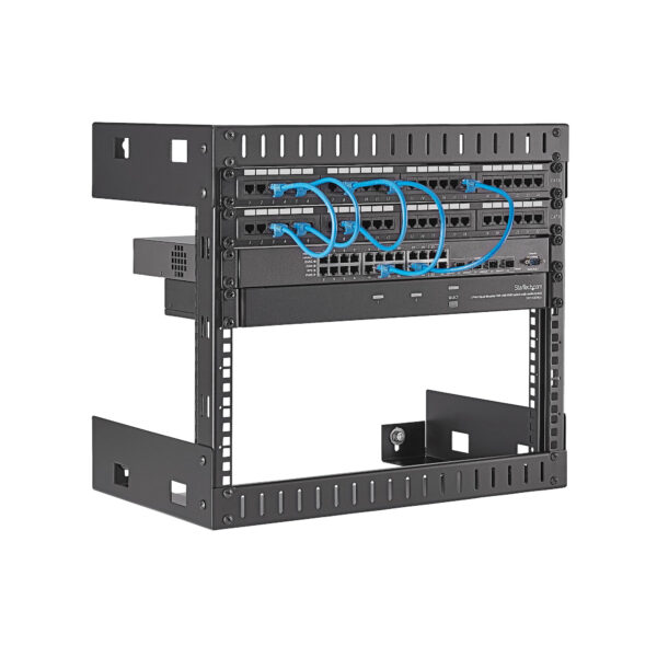 StarTech.com 8U 19" Wall Mount Network Rack - 12" Deep 2 Post Open StarTech.com 8U 19" Wall Mount Network Rack - 12" Deep 2 Post Open