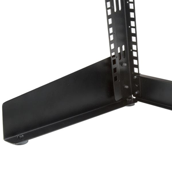 StarTech.com 2-Post 8U Desktop Server Rack, Small Open Frame 19in StarTech.com 2-Post 8U Desktop Server Rack, Small Open Frame 19in