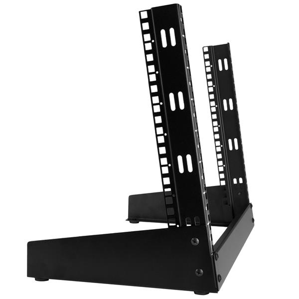 StarTech.com 2-Post 8U Desktop Server Rack, Small Open Frame 19in StarTech.com 2-Post 8U Desktop Server Rack, Small Open Frame 19in