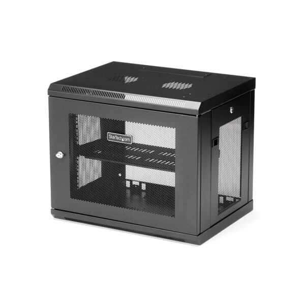 StarTech.com 2-Post 9U Wall Mount Network Cabinet with 1U Shelf, 19" StarTech.com 2-Post 9U Wall Mount Network Cabinet with 1U Shelf, 19"
