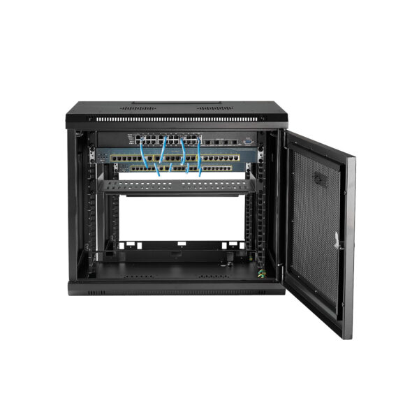 StarTech.com 2-Post 9U Wall Mount Network Cabinet with 1U Shelf, 19" StarTech.com 2-Post 9U Wall Mount Network Cabinet with 1U Shelf, 19"