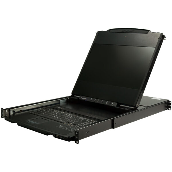 StarTech.com Dual Rail Rackmount KVM Console HD 1080p - Single Port StarTech.com Dual Rail Rackmount KVM Console HD 1080p - Single Port